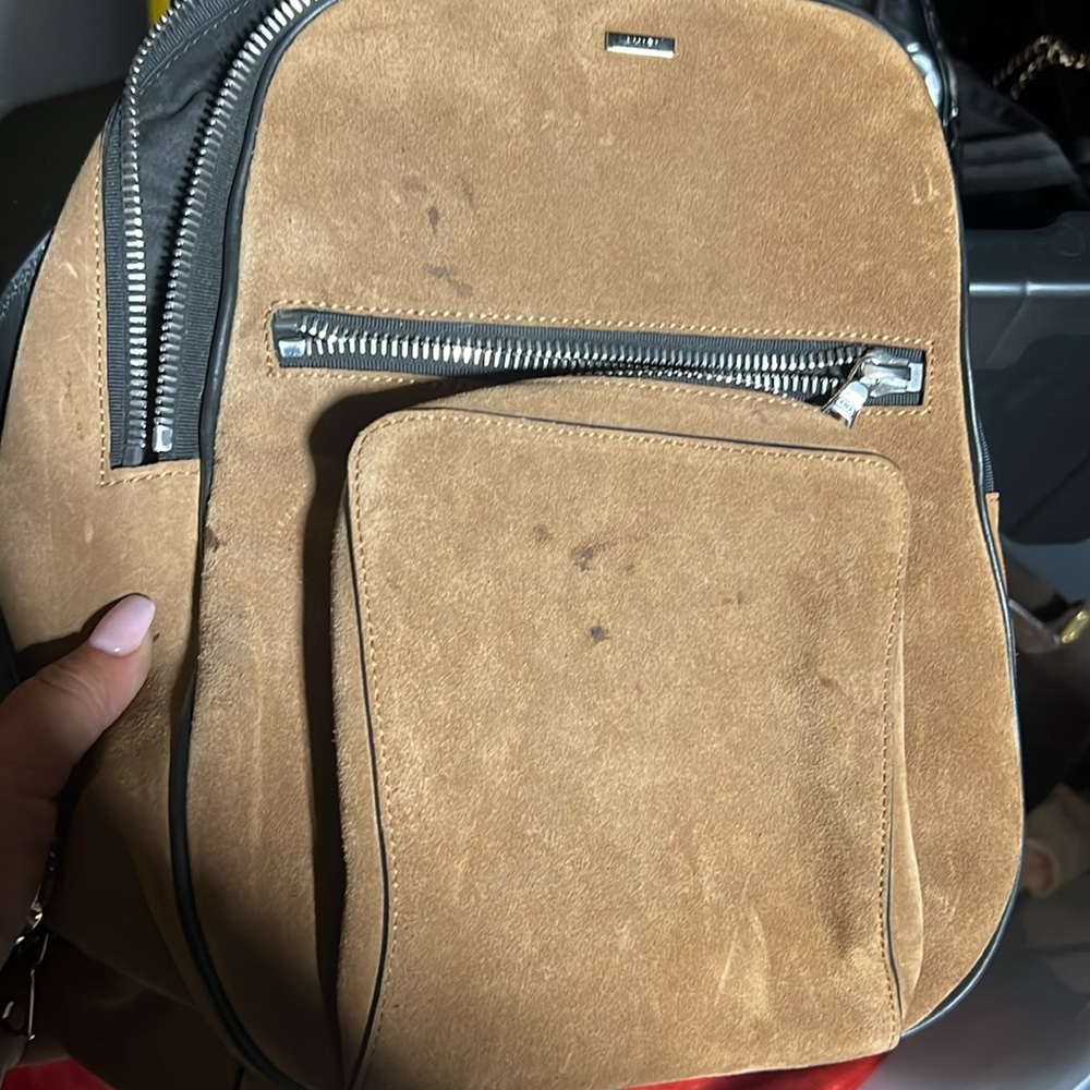 AMIRI - Suede Backpack - Brown - Picture 8 of 8